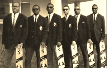 The founding members of the Zeta chapter of Alpha Phi Alpha.