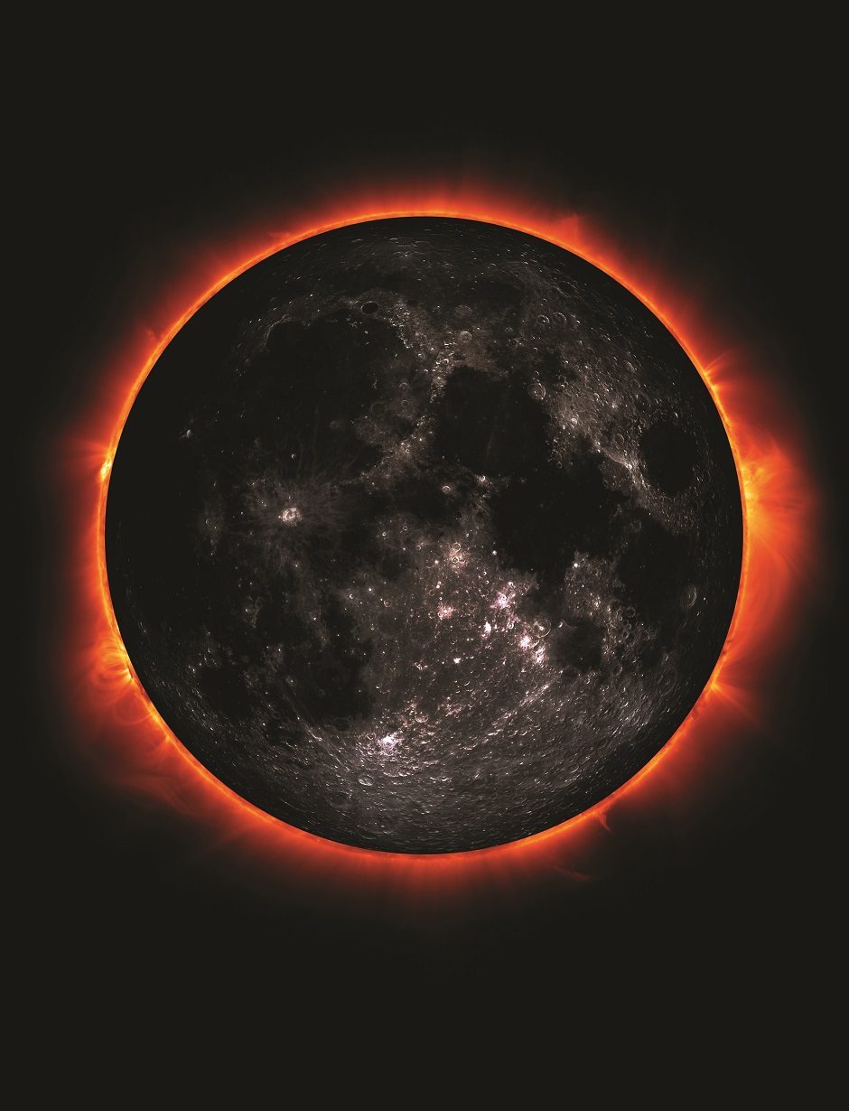 The eclipse, with a total duration of 90 minutes, includes an area of ...