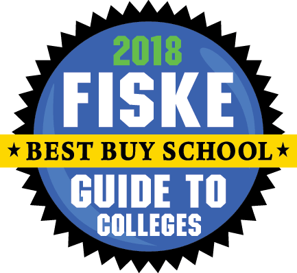 2018 Fiske Guide to Colleges "Best Buy School" badge