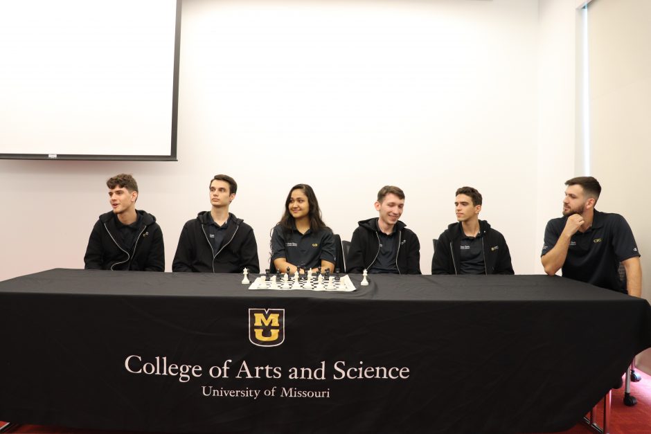 This is a picture of the MU Chess Team