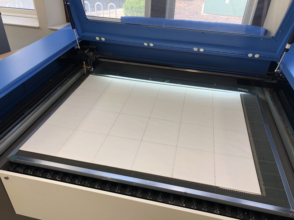 This is a picture of a laser cutter.
